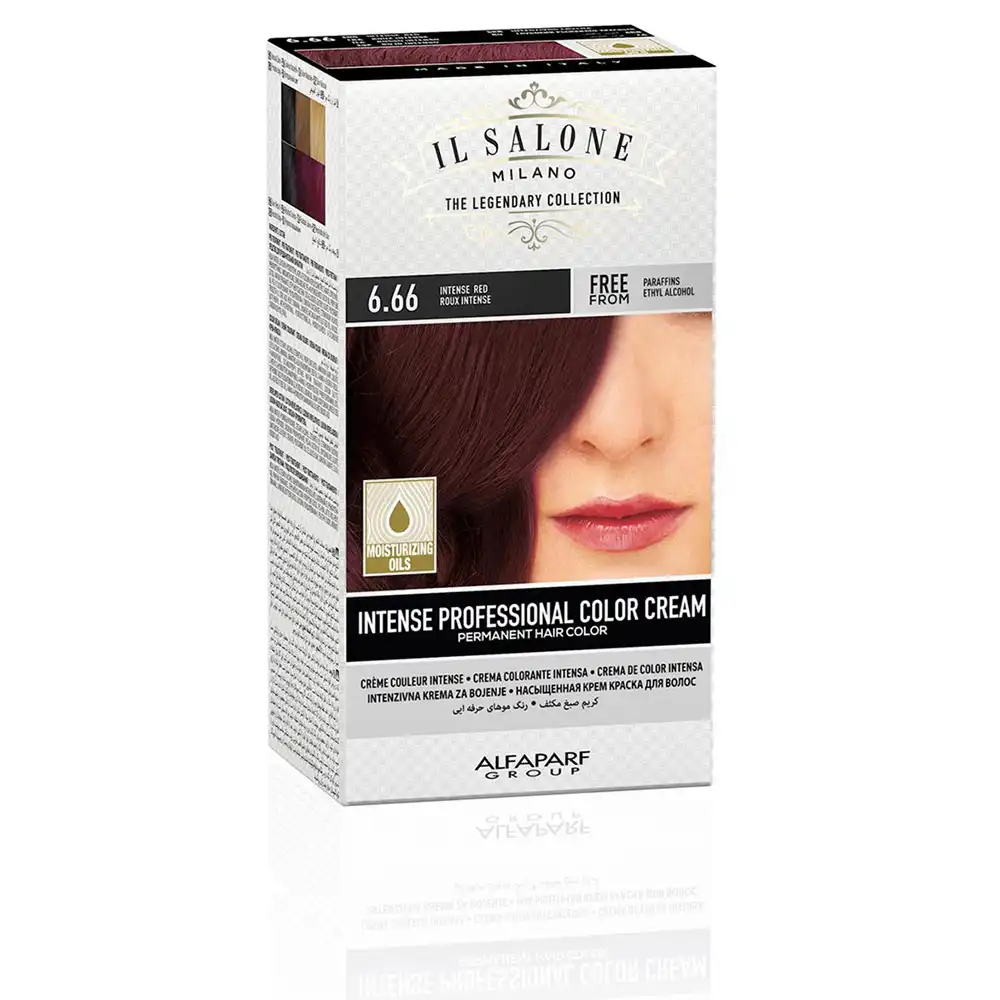 Intense Professional Color Cream permanent hair color #6.66 1 u - Il Salone Milano - Comparador de precios