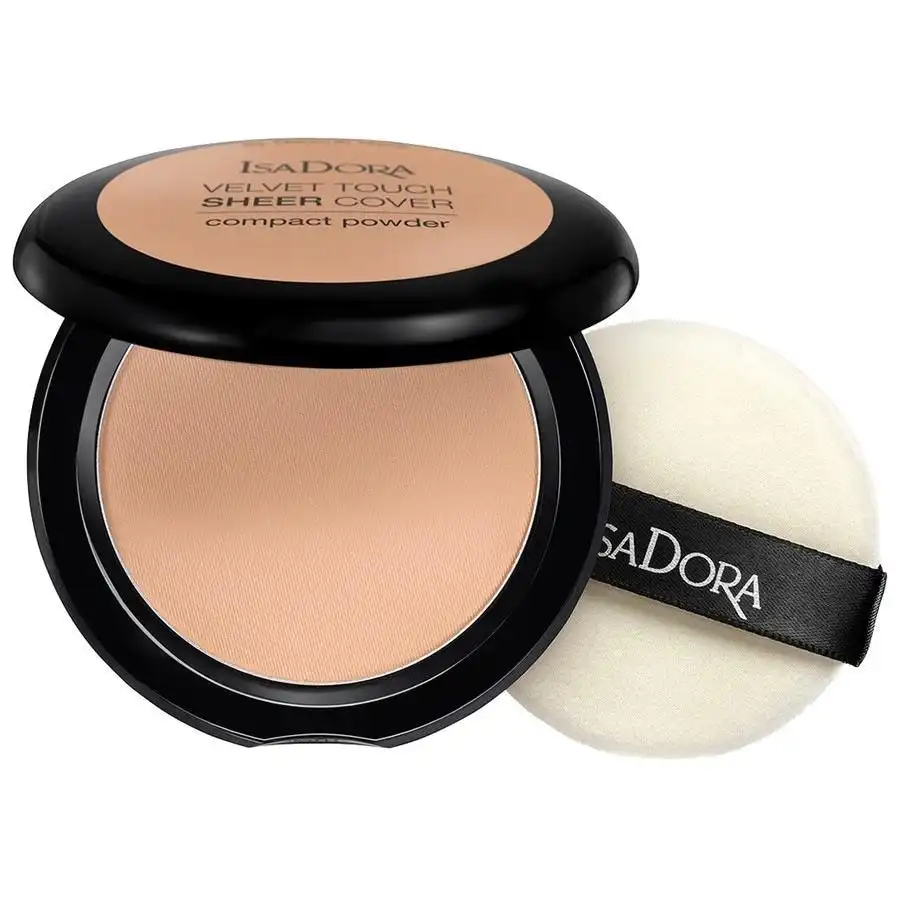 Isadora - Velvet Touch Sheer Cover Compact Polvos de maquillaje 10 g 46,Warm Beige - IsaDora - Comparador de precios