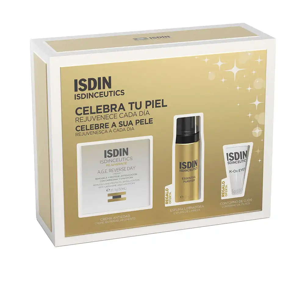 Isdinceutics A.G.E. Reverse Day Crema Antiedad Estuche 3 pz - Isdin - Comparador de precios