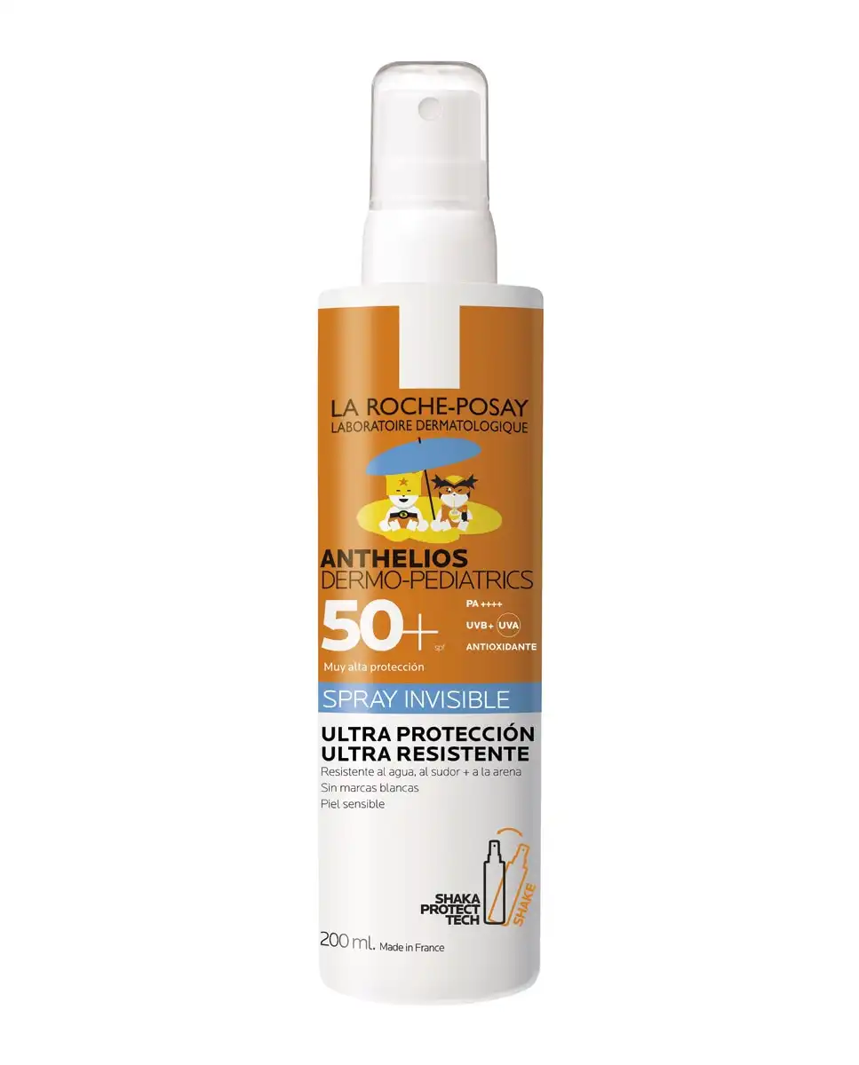 La Roche Posay - Protector Solar Niños Anthelios Dermo-Pediatrics Spray SPF50+ 200 Ml - La Roche Posay - Comparador de precios