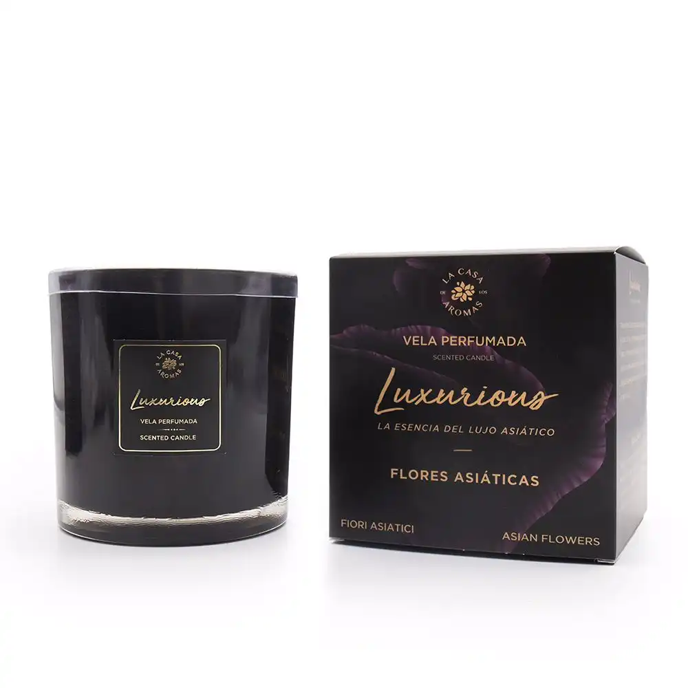 Luxurious vela perfumada #flores asiáticas 650 gr - La Casa de los Aromas - Comparador de precios