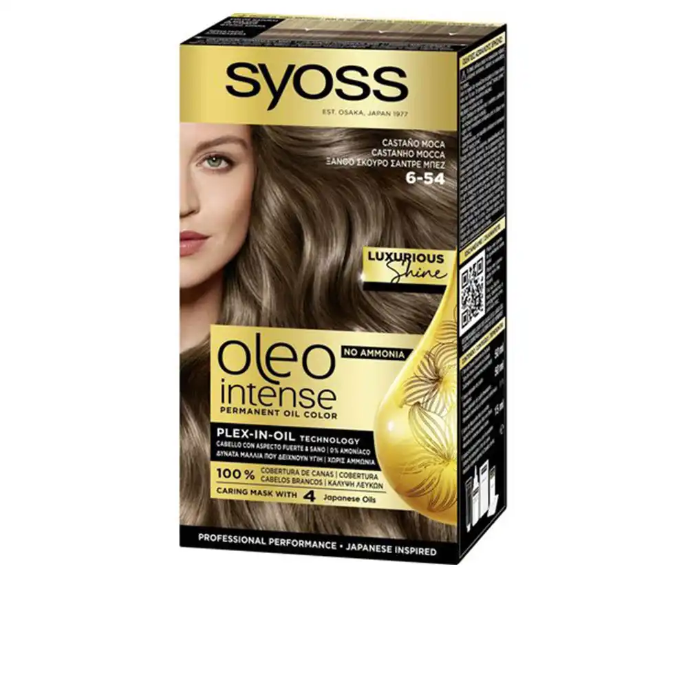 Oleo Intense tinte sin amoniaco #6-54 castaño moca - Syoss - Comparador de precios