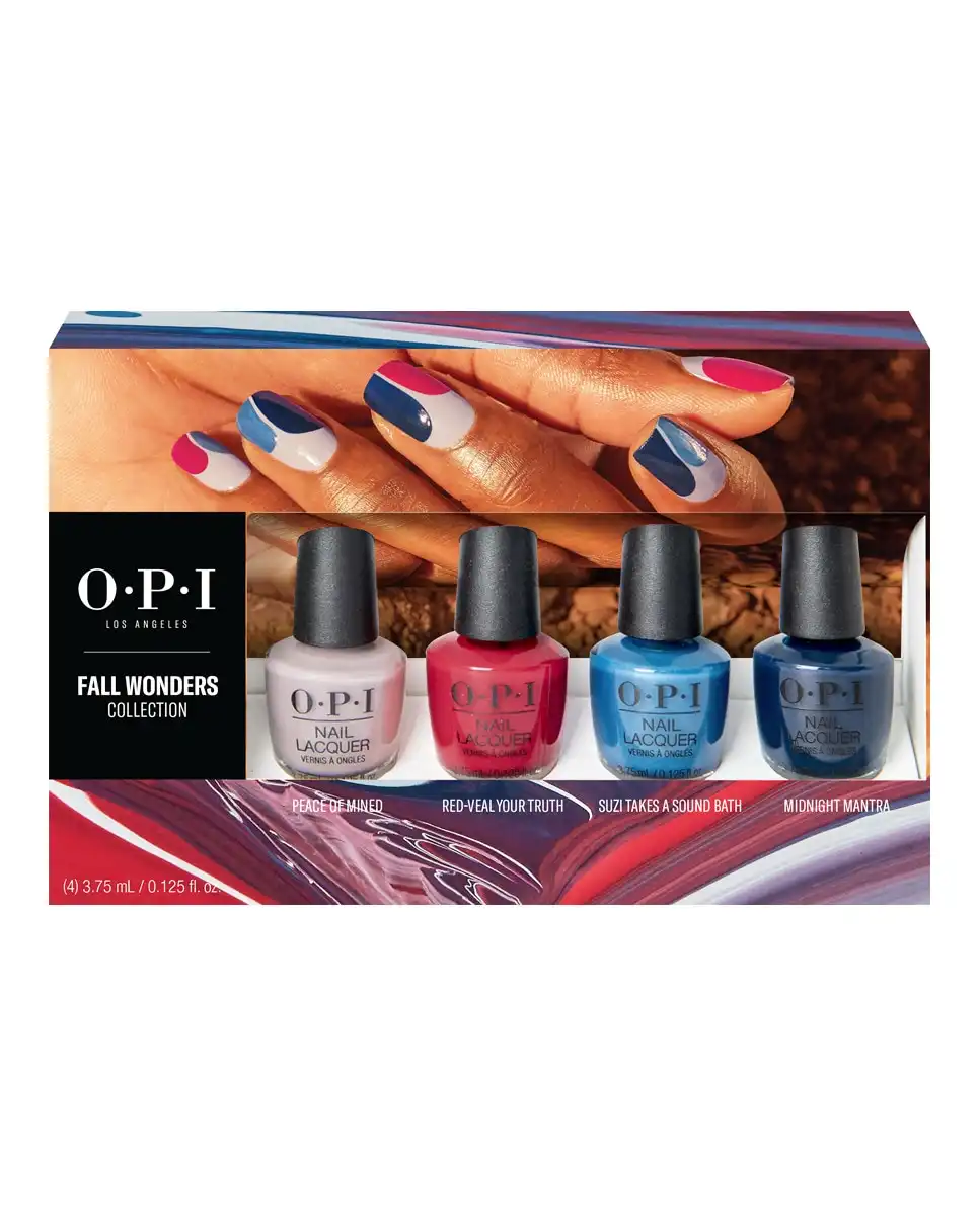 OPI - Set Mini Esmaltes De Uñas Fall Wonders Colección Los Angeles - OPI - Comparador de precios
