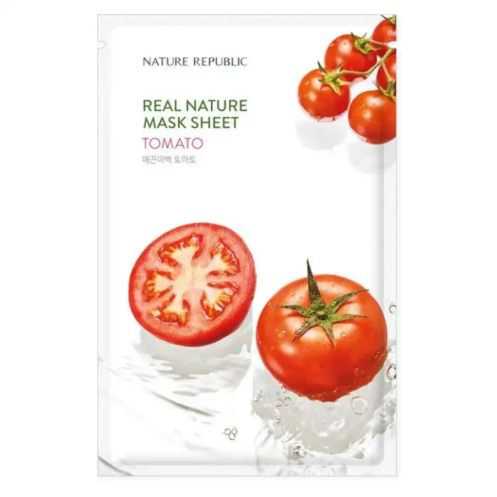 Real Nature Tomato Mask 23 ml - Nature Republic - Comparador de precios