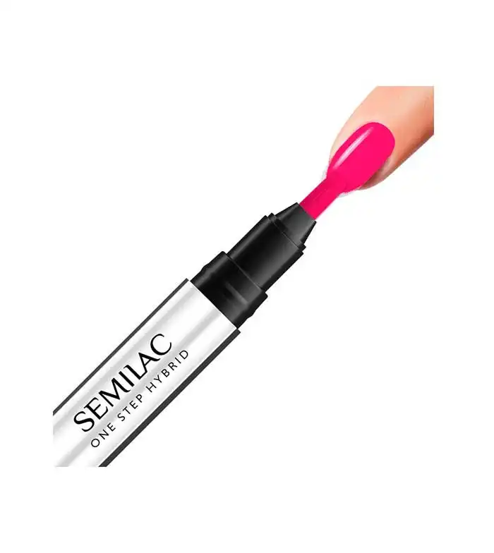 Semilac - Esmalte semipermanente en stick Marker One Step Hybrid - S680: Magenta - SEMILAC - Comparador de precios