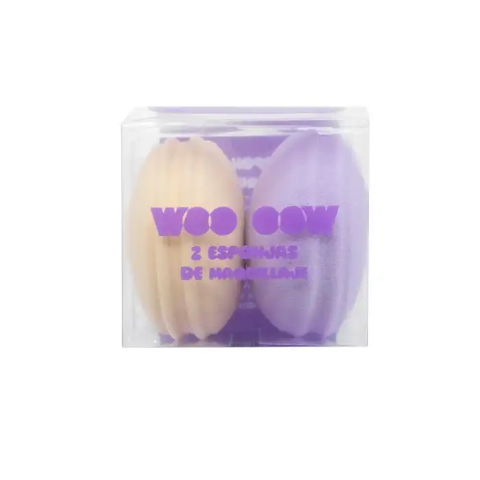 Set 2 Esponjas de maquillaje - Woo oow - Comparador de precios