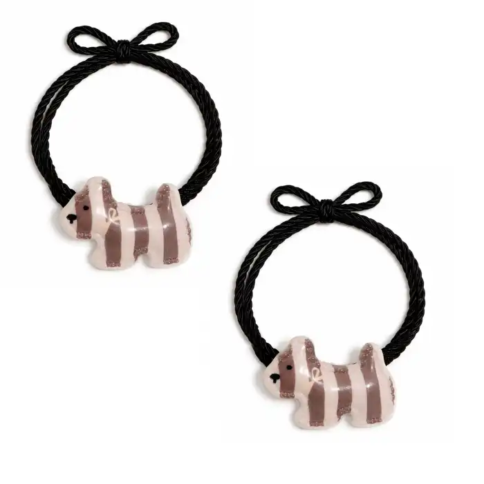 Set 2 Gomas de Pelo Charm Perrito - Woo oow - Comparador de precios