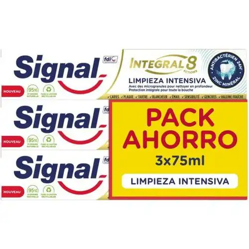 Signal Limpieza Intensiva Triplo 225 ml Pasta Dentífrica - Signal - Comparador de precios