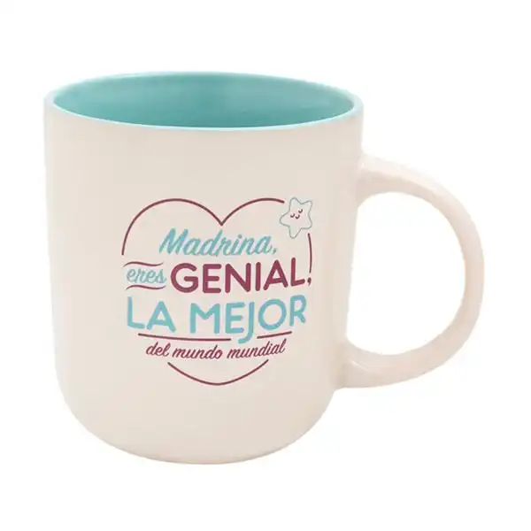 Taza Madrina, Eres Genial - Mr Wonderful - Comparador de precios