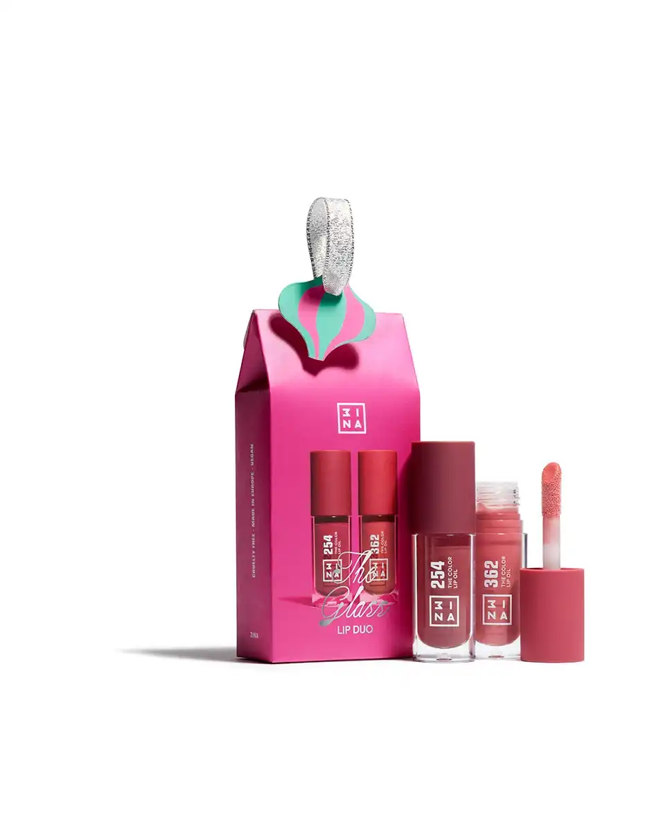 The Glass Lip Duo Estuches de regalo 95g 3INA 95 gr - 3ina - Comparador de precios