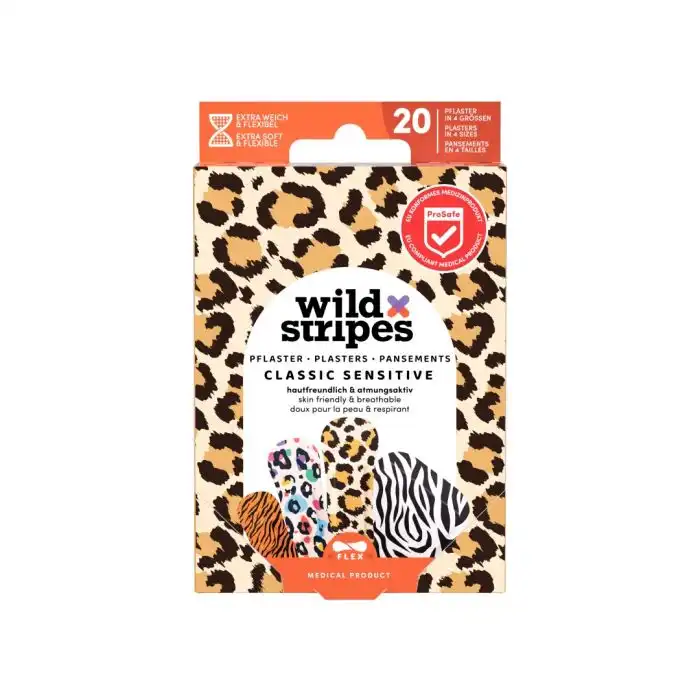 Tiritas Classic Sensitive Animal Print - Wild Stripes - Comparador de precios