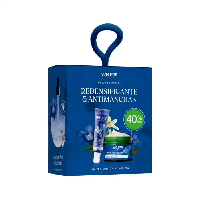 ¡24% DTO! Estuche Redensificante - Antimanchas Contorno de Ojos + Crema de Día - Weleda - Comparador de precios