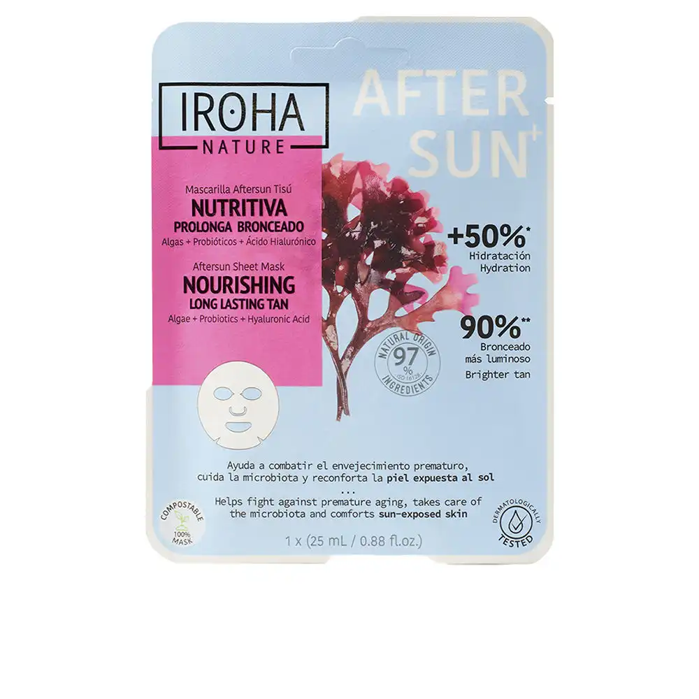 Algae nourishing long lasting tan 1 u - Iroha Nature - Comparador de precios