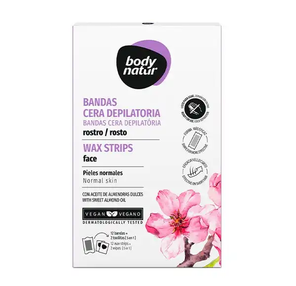 Bandas Cera Depilatoria - Body Natur - Comparador de precios