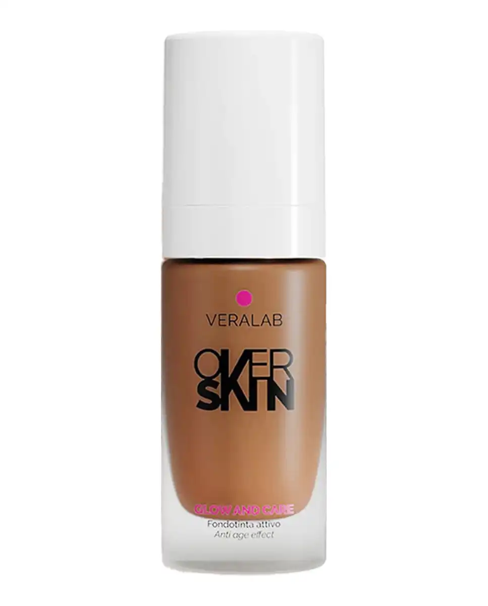 Base de Maquillaje Glow And Care 30 ml Overskin 11.5 WOOD - DEEP - Veralab - Comparador de precios