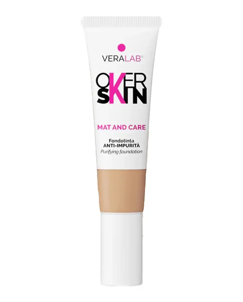 Base de Maquillaje Mat And Care Overskin 8.5 MACADAMIA - Veralab - Comparador de precios