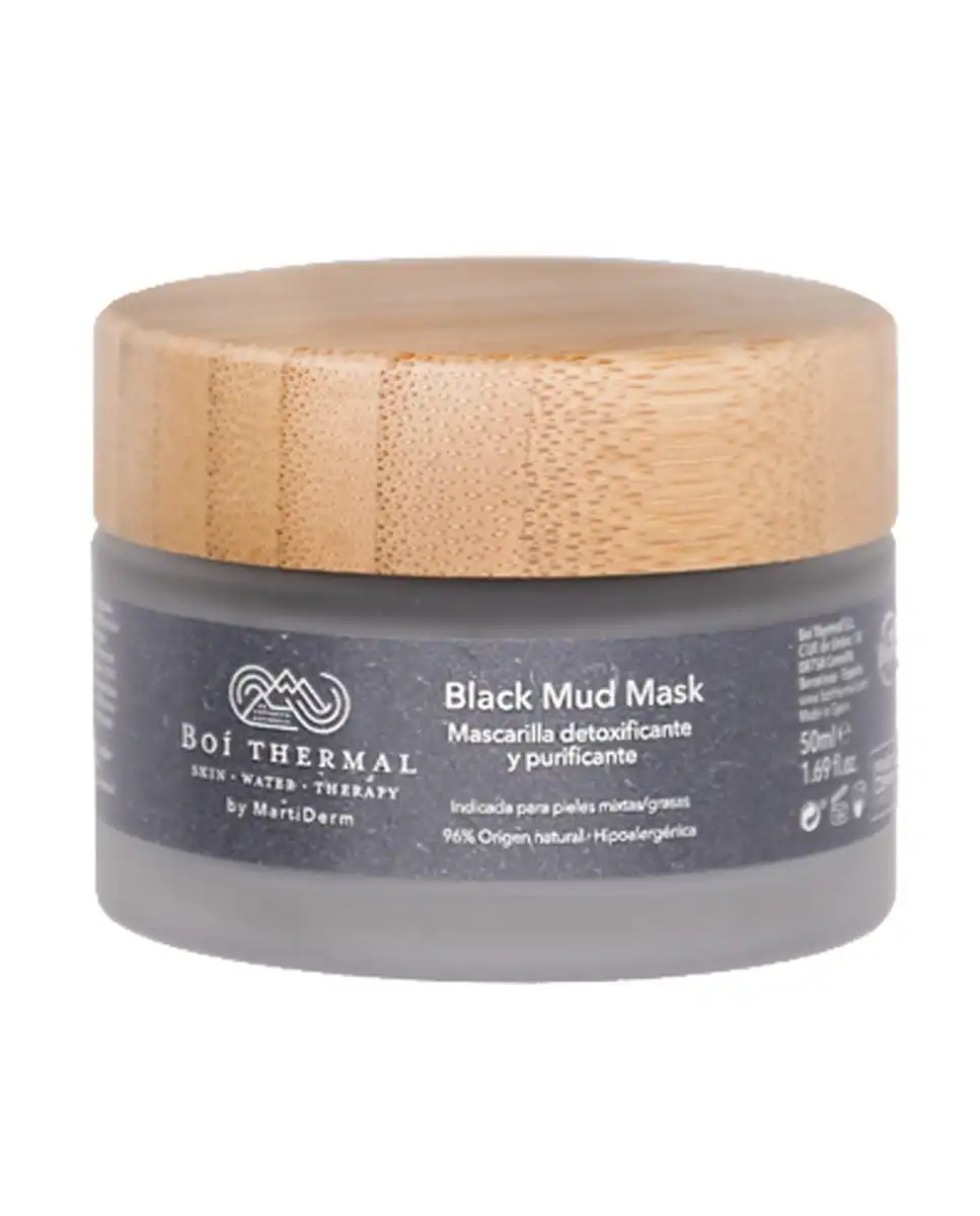 Boithermal By Martiderm - Mascarilla Detoxificante Y Purificante Black Mud Mask 50 Ml Boi Thermal By Martiderm - Boithermal by Martiderm - Comparador de precios