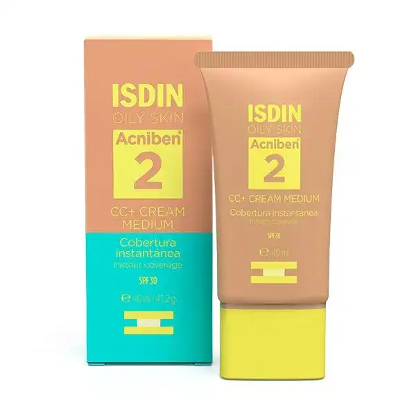 CC+ Cream Acniben SPF30 Medium - Isdin - Comparador de precios