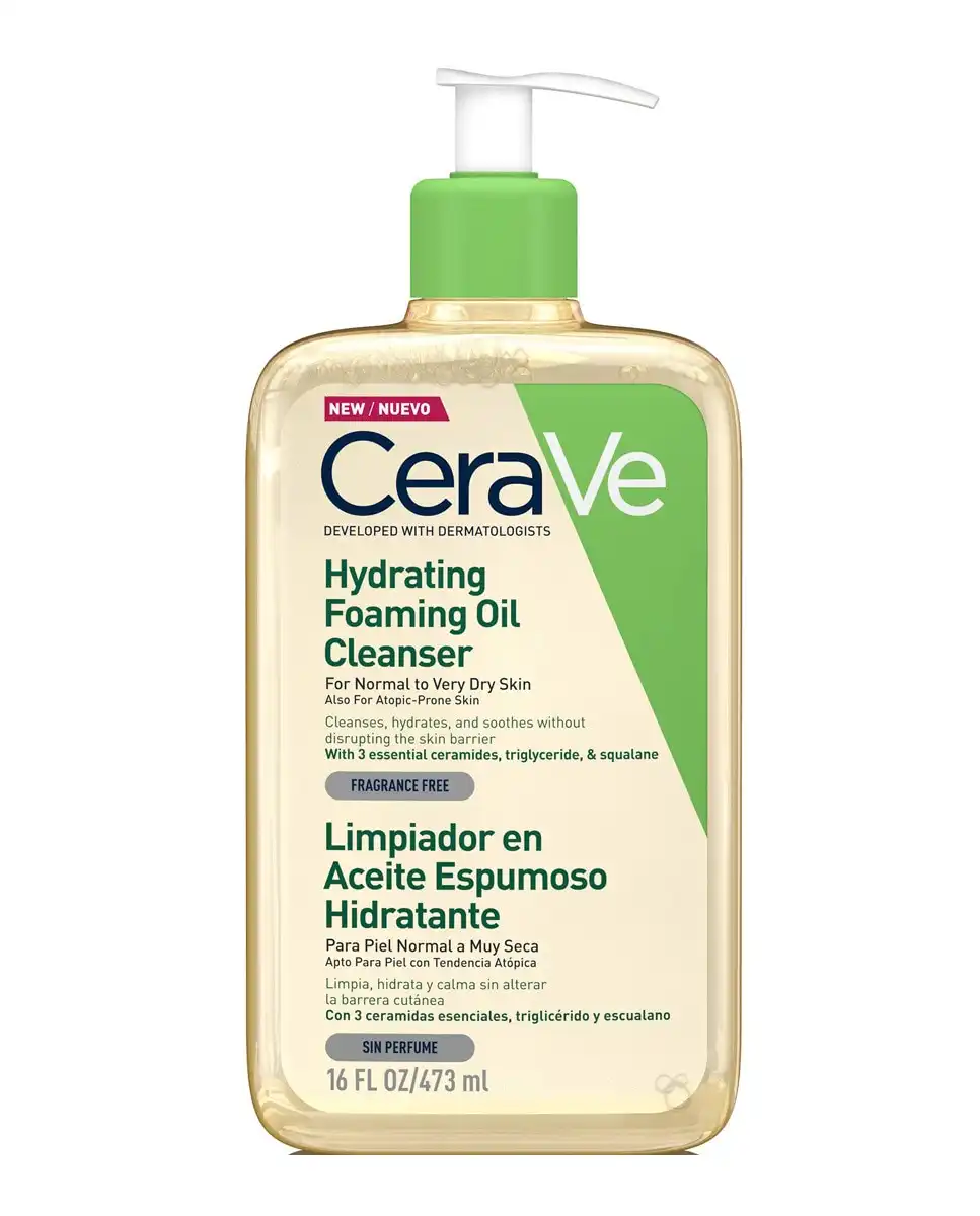 Cerave - Limpiador En Aceite Espumoso Hidratante 470 Ml - CeraVe - Comparador de precios
