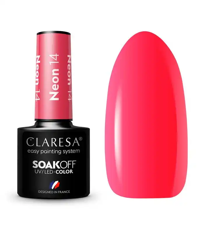 Claresa - Esmalte semipermanente Soak off - 14: Neon - Claresa - Comparador de precios