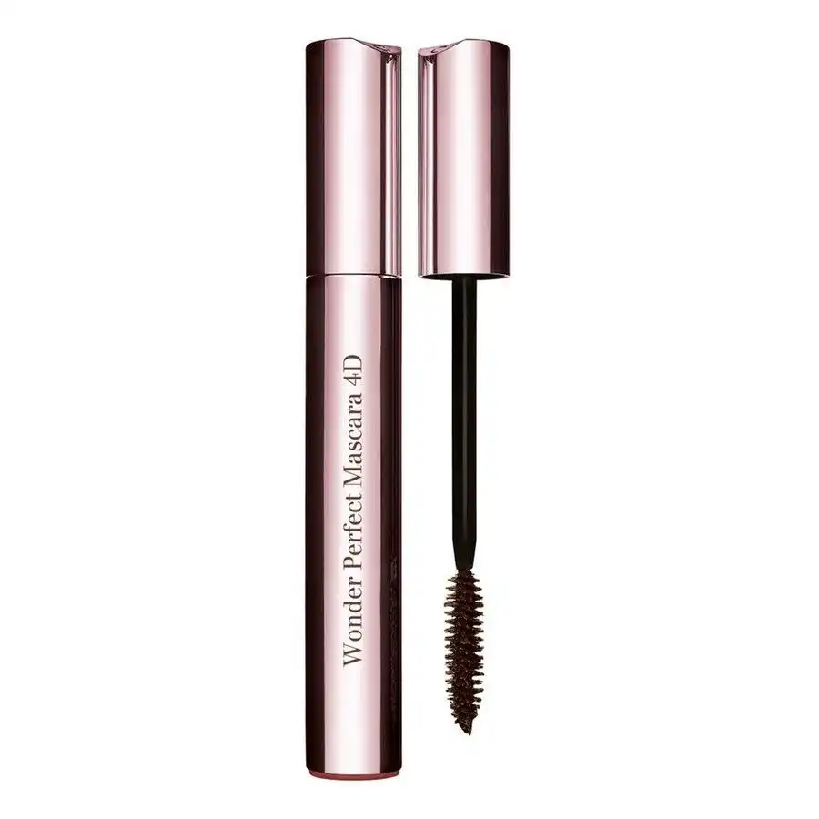 Clarins - Wonder Perfect 4D Máscaras de pestañas 8 ml 02 - PERFECT BROWN - Clarins - Comparador de precios