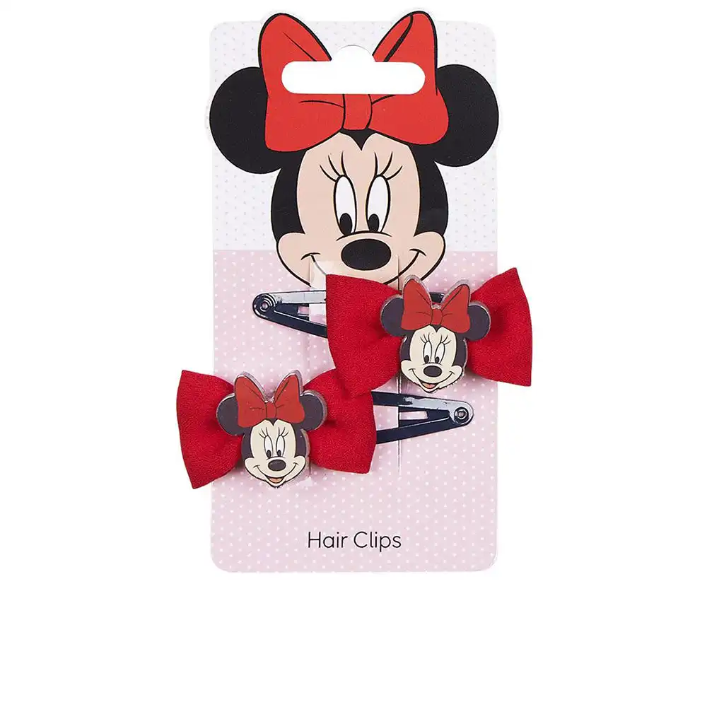 Clips Lazo Disney #minnie 7,4 x 12 x 2 cm 2 u - Inca - Comparador de precios
