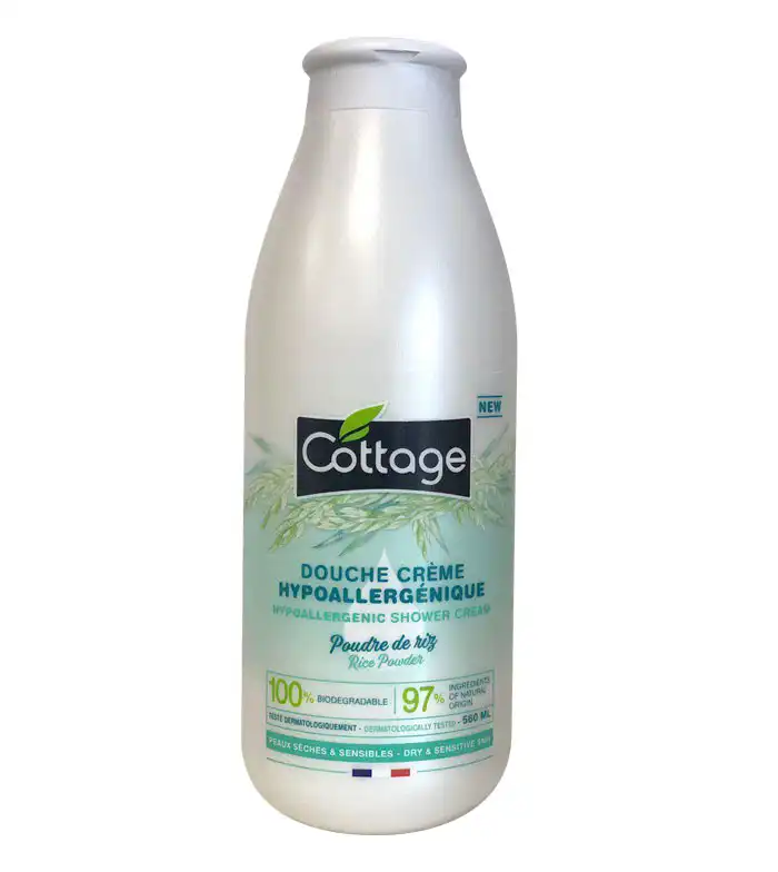 Cottage - Gel de ducha hipoalergénico 560 ml - Poudre de riz - Cottage - Comparador de precios