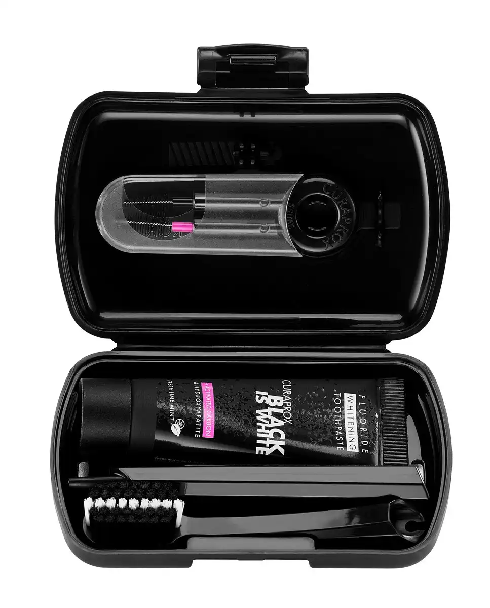 Curaprox - Pack De Viaje Black Is White Curaprox. - Curaprox - Comparador de precios
