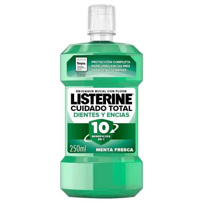 Enjuague Bucal Protección Dientes y Encías Menta 250 ml - Listerine - Comparador de precios