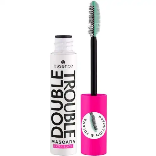 Essence Cosmetics Double Trouble Extra Negra Máscara de Pestañas - Essence Cosmetics - Comparador de precios