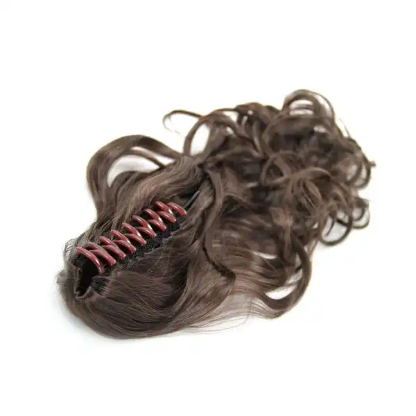 Fashiongirl - Extensiones De Cabello De Cola De Caballo Con Clip #4 Marrón - Rizado Extensiones de cabello 1 pieces Marrón unisex - Fashiongirl - Comparador de precios