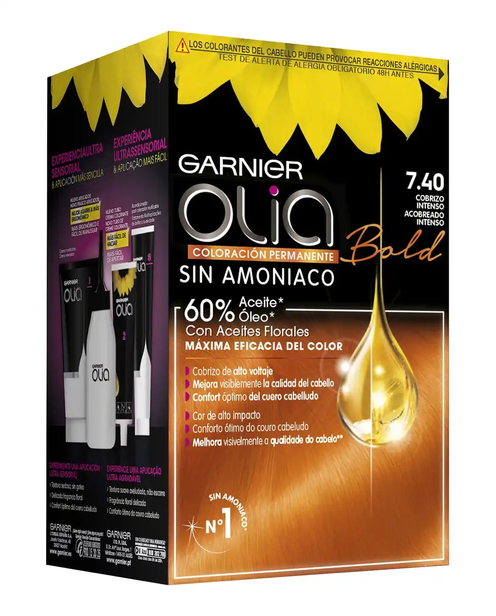 Garnier - Coloración Permanente Sin Amoniaco Olia - Garnier - Comparador de precios