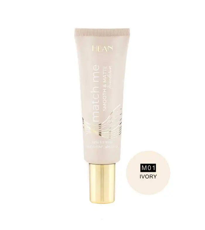 Hean - Base de maquillaje mate Match Me - M01: Ivory - Hean - Comparador de precios