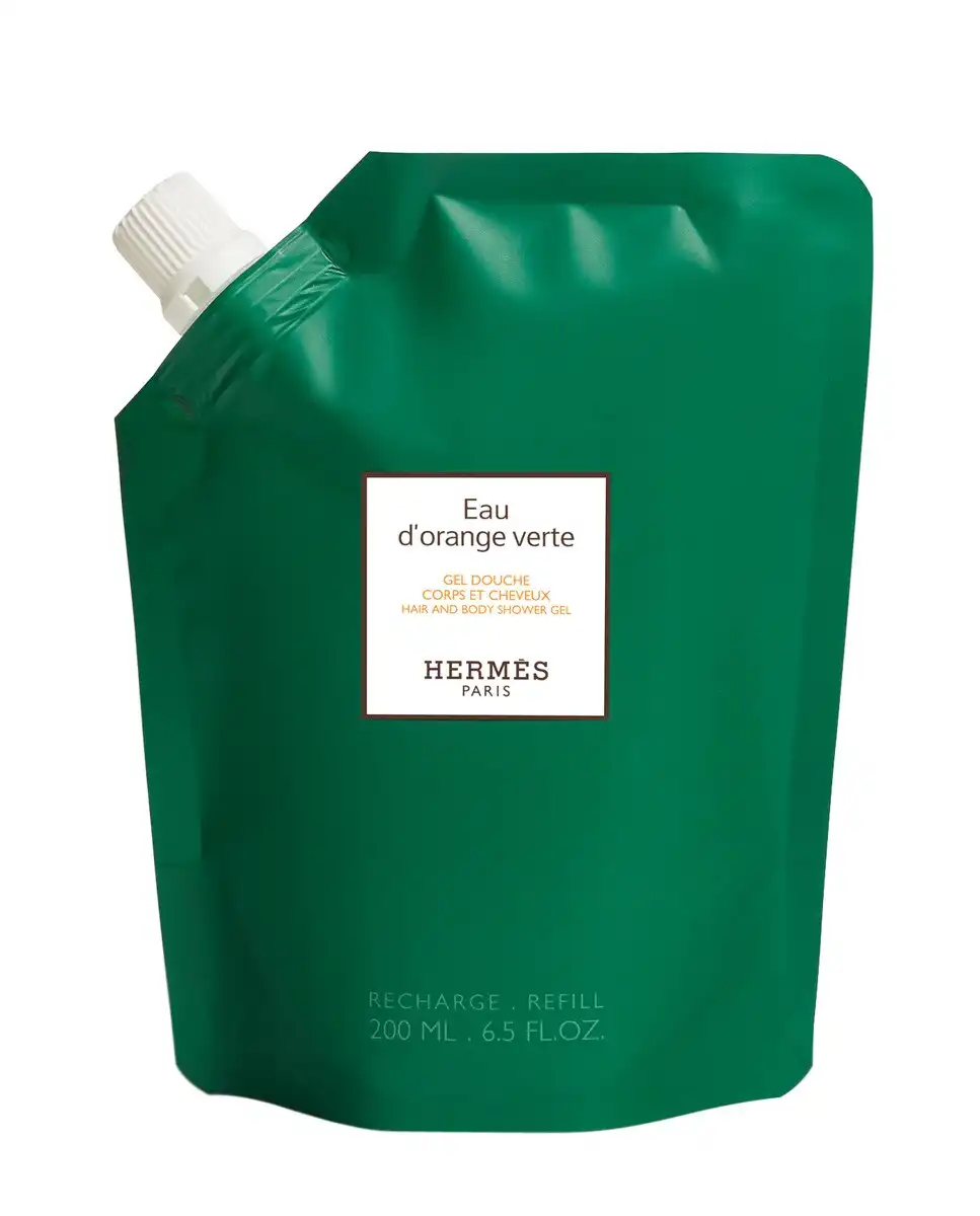 Hermès - Recarga Gel de ducha para cuerpo y cabello Eau d'Orange Verte 200 ml Hermès. - Hermès - Comparador de precios