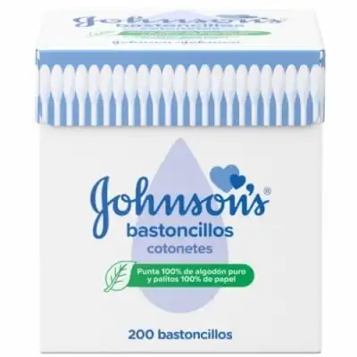 Johnson´s Johnson's Baby Bastoncillos para Bebé con Extremos de, 200 un - Johnson´s - Comparador de precios