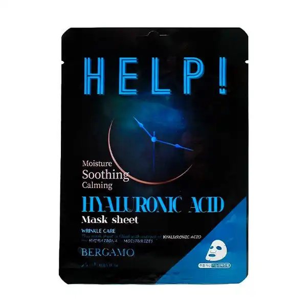 Mascarilla Facial Con Ácido Hialurónico - Bergamo - Comparador de precios