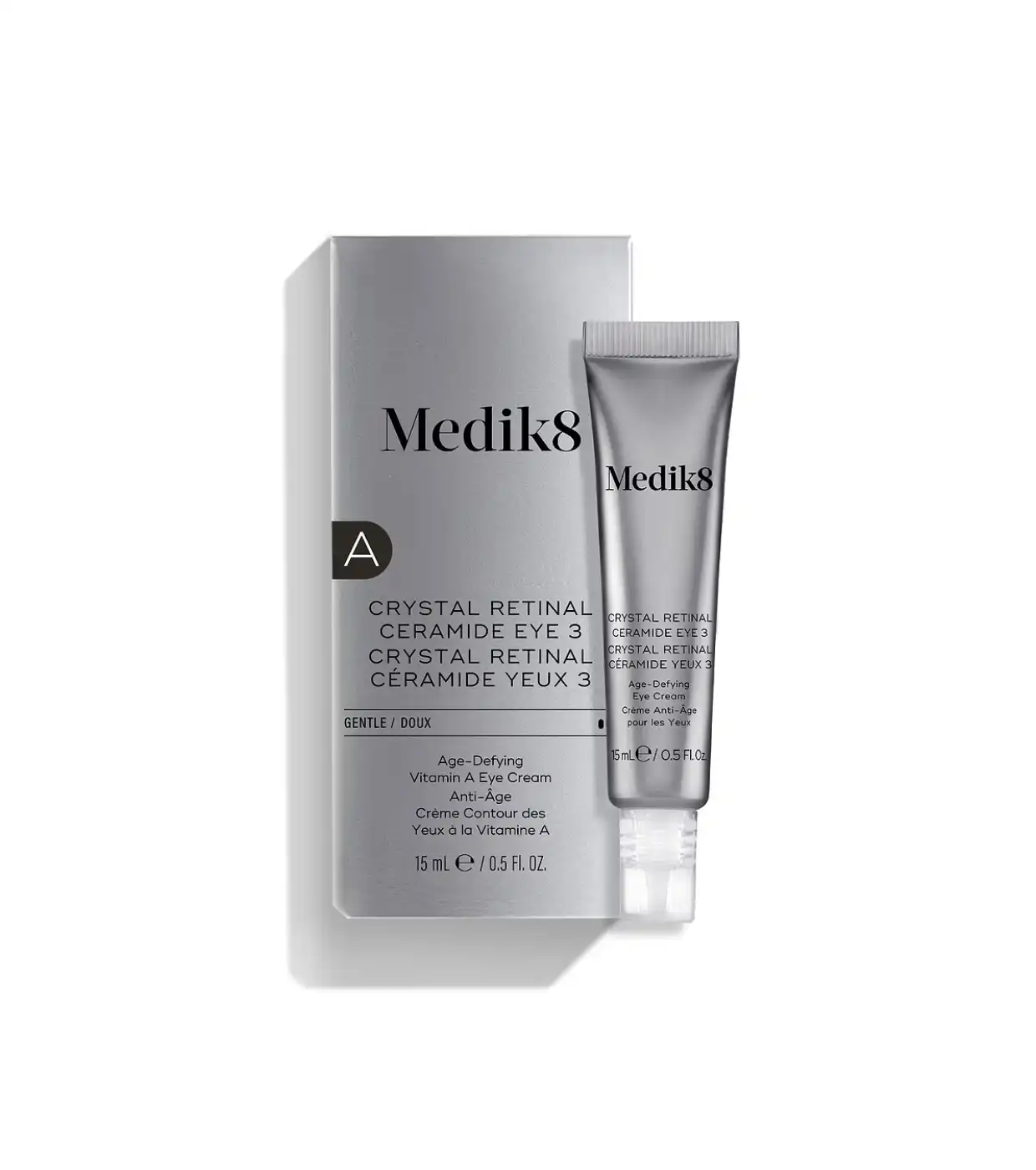 Medik8 - *Crystal Retinal* - Crema antiedad para contorno de ojos con Retinal y Vitamina A Ceramide Eye 3 - Medik8 - Comparador de precios