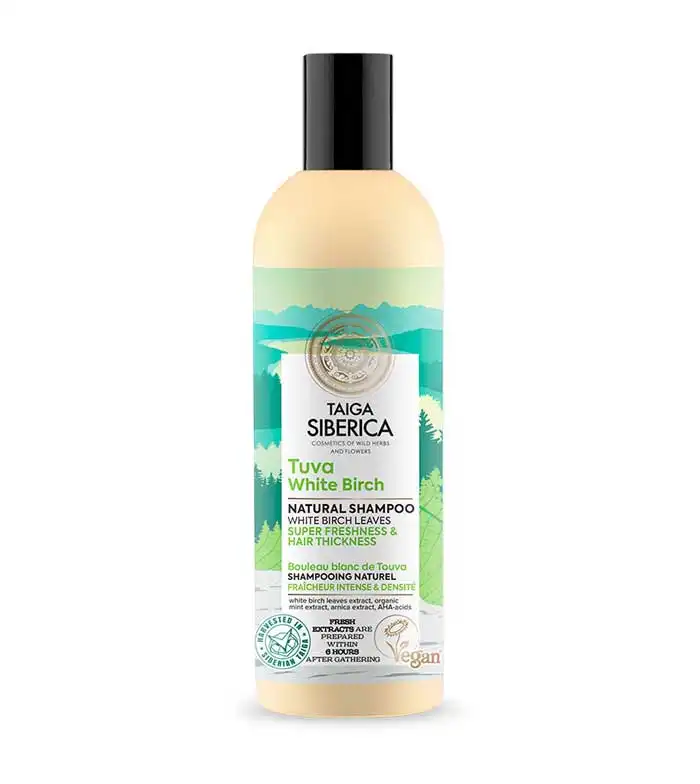 Natura Siberica  Champú Natural Superfrescor y Cabello Grueso, 270 ml - Natura Siberica - Comparador de precios