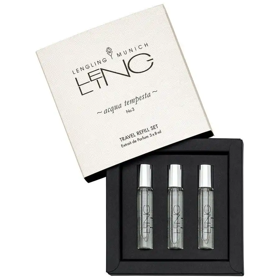 No 3 Acqua Tempesta Travel Refill Set Perfume - Lengling Munich - Comparador de precios