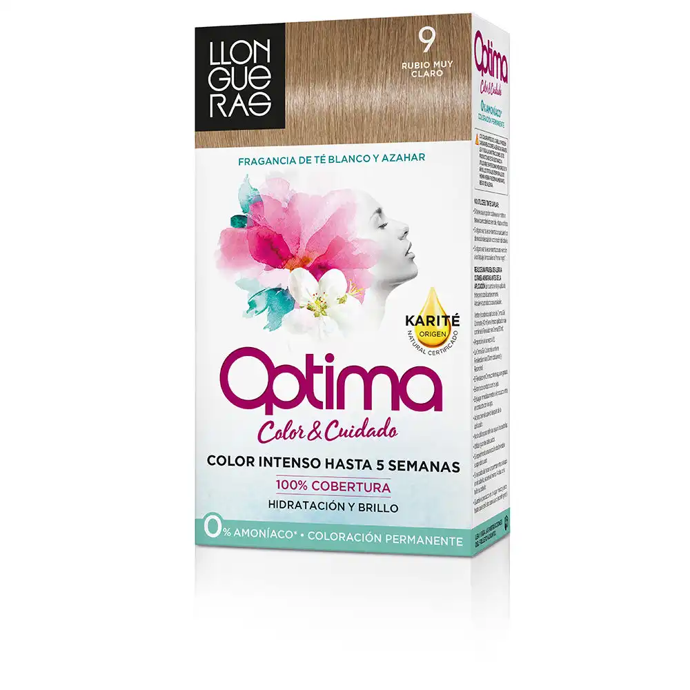 Optima hair colour #9.0-very light blond - Llongueras - Comparador de precios