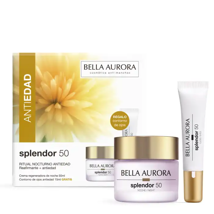 Pack Splendor 50 Ritual Nocturno Antiedad 50 ml - Bella Aurora - Comparador de precios