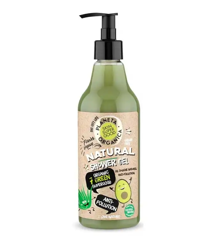Planeta Organica - Gel de ducha natural - Antipolución - PLANETA ORGANICA - Comparador de precios