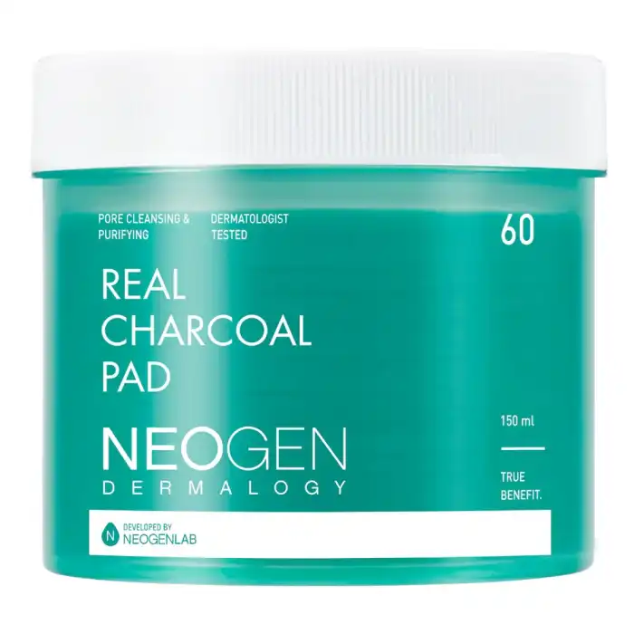 Real Charcoal Almohadillas de Carbón 150 ml - Neogen - Comparador de precios