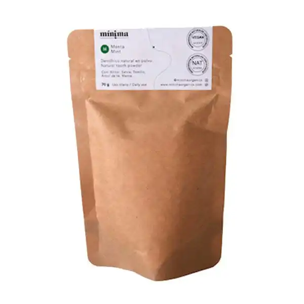 Recambio De DentÃ­frico En Polvo Zero Waste 70Gr - MINIMA ORGANICS - Comparador de precios