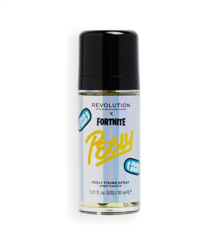Revolution - *Fortnite X Revolution* - Spray fijador de maquillaje Peely Fixing Spray - Makeup Revolution - Comparador de precios
