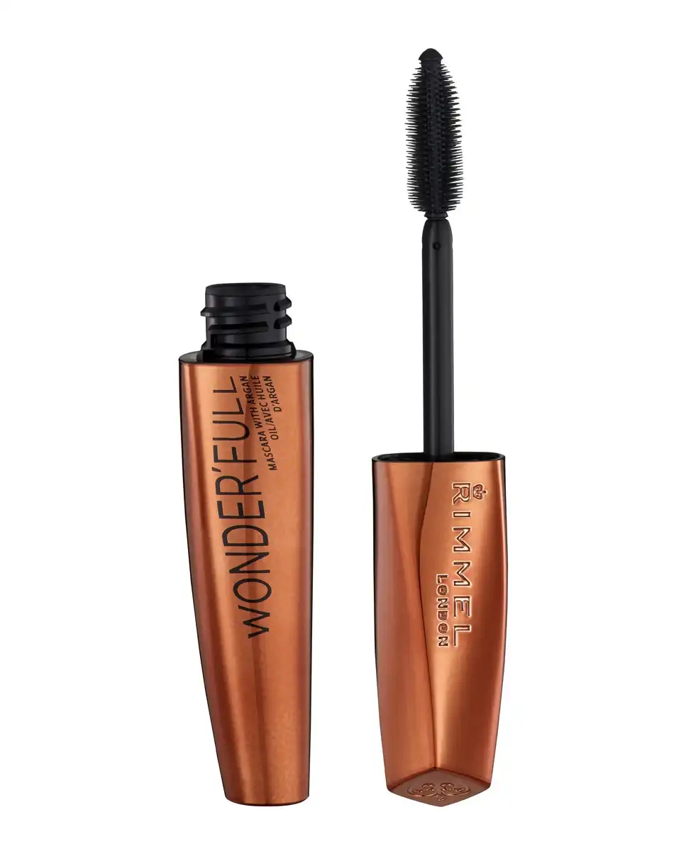 Rimmel - Máscara De Pestañas Wonder'Full With Argan Oil Extreme Black - Rimmel - Comparador de precios