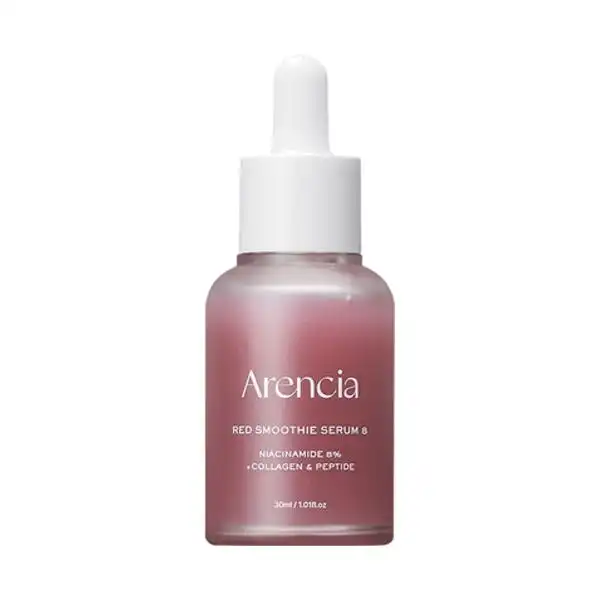 Sérum Smoothie Rojo Fresco Colágeno, Péptidos y Rosa - Arencia - Comparador de precios
