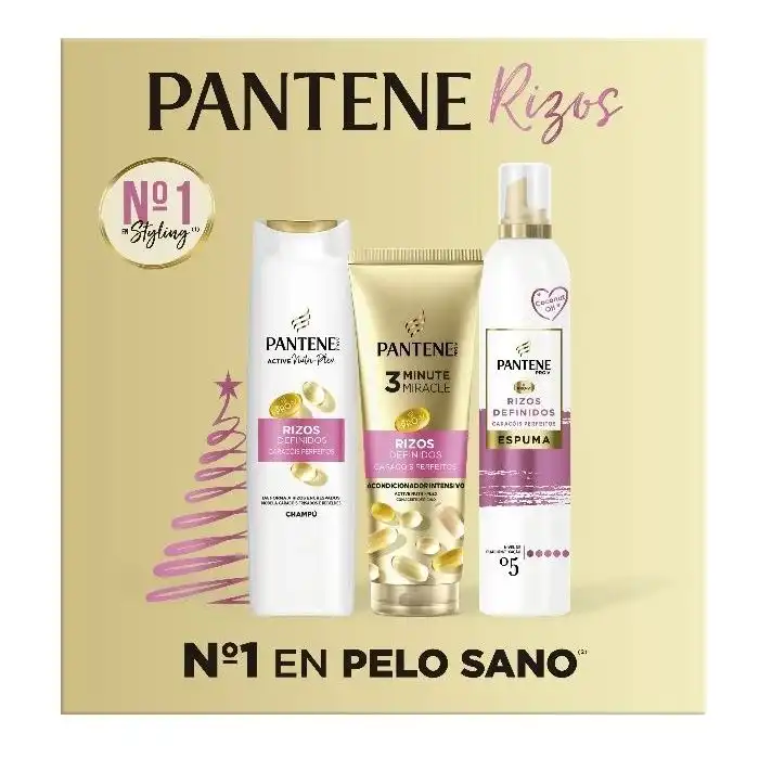 Set Rizos Nº1 En Pelo Sano  Pantene - Pantene - Comparador de precios