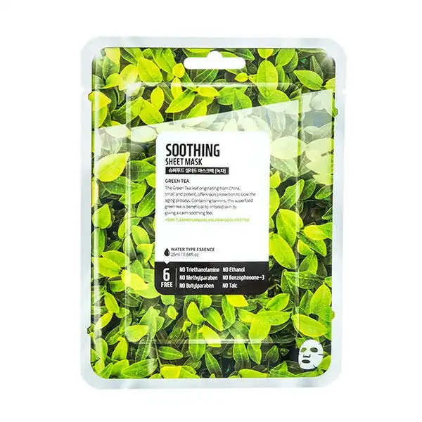 Soothing Sheet Mask - SUPERFOOD - Comparador de precios