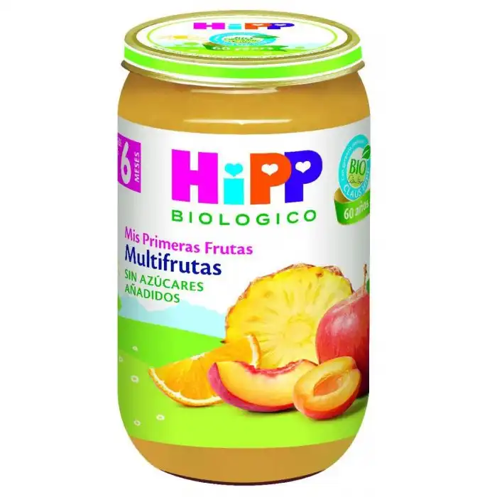 Tarrito Multifrutas +6 Meses 190 gr - HiPP - Comparador de precios